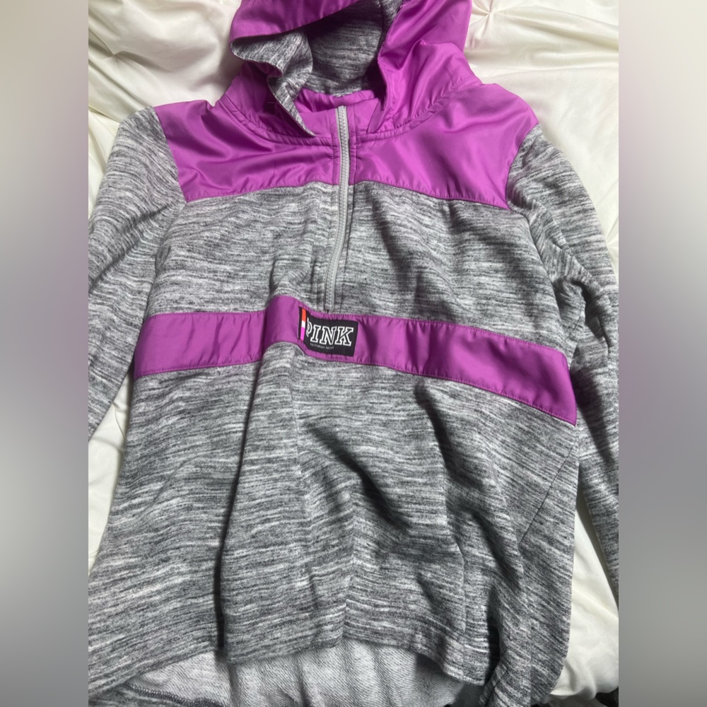 hooded pink jacket!